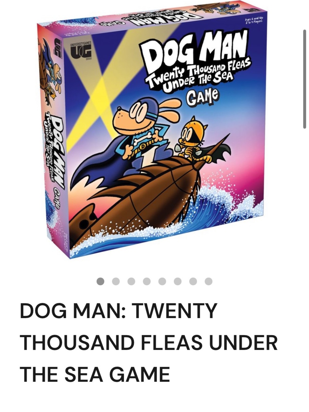 Dog Man: Twenty Thousand Fleas Under The Sea Game